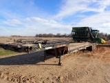 STEP DECK TRAILER,  40', TANDEM AXLE, SPRING RIDE, 30' LOAD DECK, 9' UPPER,