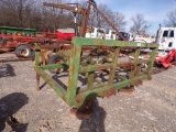 POLY PIPE MACHINE, W/ LIFT & (2) FURROWS,  3 POINT