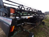 2006 MACDON 973 HARVEST HEADER,  JOHN DEERE HOOK UP, SERIAL #169820 S# 1698