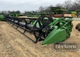 JOHN DEERE 635F FLEX HEADER,  SALVAGE, S# 730273