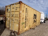 SHIPPING CONTAINER,  20'