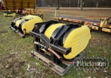 SET OF SADDLE TANKS W/ JOHN DEERE 8000 SERIES BRACKETS