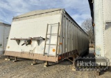 1983 CORN PRO HOPPER BOTTOM TRAILER,  40', 66