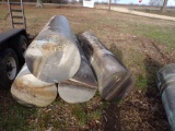 (4) 8' X 2' PADDLE WHEEL PONTOONS