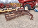 SMOOTH DRUM ROLLER,  4 ROW,  PULL TYPE, W/ TRANSPORT WHEELS