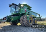 2011 JOHN DEERE 9870 STS COMBINE, 1,291(+/-) SEP HRS,1,786 (+/-) ENGINE HRS