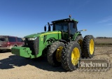 2017 JOHN DEERE 8295R WHEEL TRACTOR 5,055 (+/-) HRS,  3PT HITCH, (5) REMOTE