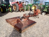 BUSH HOG SM60 SIDE MOUNT MOWER,  5', 3PT, PTO DRIVEN, SERIAL # N/A, (RUNS &