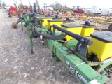 JOHN DEERE 1710 FOLDING PLANTER,  8-ROW, WITH CHEMICAL BOXES,** MONITOR IN