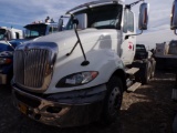 2012 INTERNATIONAL PROSTAR TRUCK TRATOR, 250k+ mi,  DAY CAB MAXXFORCE DIESE