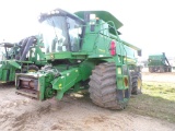 JOHN DEERE 9770 STS COMBINE, 3,137+ eng hrs, 2,422+ sep hrs,  1250/45-32 FL