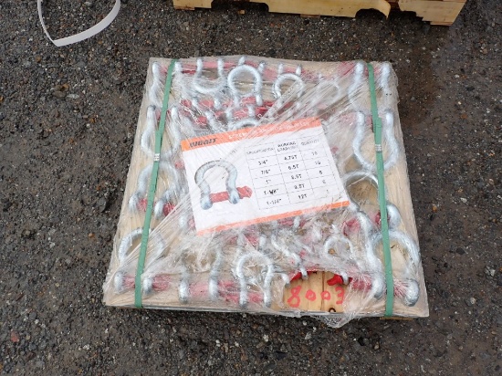 DIGGIT PALLET W/ SCREW PIN SHACKLES/CLEVIS