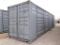 2023 HIGH CUBE MULTI DOOR SEA STORAGE CONTAINER,  NEW, 40', SIDE DOORS, END