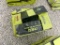 RYOBI CORDLESS PUSH LAWN MOWER,  13