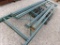 PALLET RACK UPRIGHTS & CROSSBEAMS,  (2), 11' 9