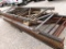 PALLET RACK UPRIGHTS,  (2) 17', (2) 16' 7