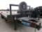 2012 TOP HAT EQUIPMENT TRAILER,  30' PINTLE HOOK, 25' DECK, 5' DOVETAIL W/F
