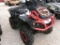 2016 CAN AM OUTLANDER 650 XMR ATV, 1739 MILES,  GAS, 4X4, SNORKEL KIT, WINC