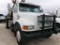 1991 INTERNATIONAL 4700 GIN POLE TRUCK, 58710 MILES,  DAYCAB, DT360 DIESEL,