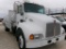 2006 KENWORTH T300 FLATBED SERVICE TRUCK, 118000 MILES,  DAYCAB, CUMMINS IS