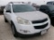 2010 CHEVY TRAVERSE SUV, 205687 MILES,  4 DR, 2WD, GAS, A/T, A/C, STARTS/RU