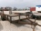 2008 UTILITY FLATBED TRAILER,  18' BUMPER PULL, TANDEM AXLE, SPRING RIDE, R