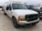 2001 FORD F250 UTILITY SERVICE PICKUP TRUCK, 245346 MILES,  CREWCAB, 2WD, 7
