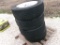 TIRES,  (4) P275 60R20, ALUMINUM WHEELS, AS IS WHERE IS