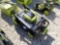 RYOBI CORDLESS PUSH LAWNMOWER,  21