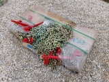 2023 GREATBEAR LOT OF RACHET BINDERS & CHAIN,  NEW, (5) 9200LB RACHET BINDE