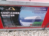 2023 GOLD MOUNTAIN C2040-300G PE DOME CONTAINER SHELTER,  NEW, W20' X L40',