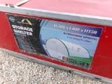 2023 GOLD MOUNTAIN 304015R-300G PE DOME STORAGE SHELTER,  NEW, 30' X 40' X