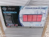 2023 STEELMAN 7FT-10D WORK BENCH,  NEW, 7' W/10 DRAWERS, 2 CABINETS, ANTI S