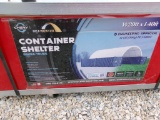 2023 GOLD MOUNTAIN C2040-300G PE DOME CONTAINER SHELTER,  NEW, W20' X L40',