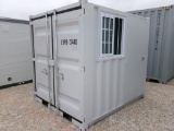 2023 SEA STORAGE CONTAINER,  NEW, 8', END DOORS, AS IS WHERE IS