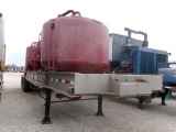 2007 A&E FABRICATION CEMENT PNEUMATIC BULK TRAILER,  38', (2) 400CF TANKS,