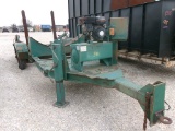 SILO/TANK MOVING TRAILER,  PINTLE HOOK, GAS POWERED HYDRAULIC PUMP, FORKS,