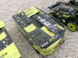 RYOBI CORDLESS PUSH LAWNMOWER,  20