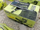 RYOBI CORDLESS PUSH LAWNMOWER,  16