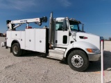 2013 PETERBILT PB337 MECHANICS TRUCK, 287548 MILES,  DAYCAB, PACCAR PX-8 DI