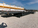 2007 MANAC 14353A03 EXTENDABLE STEP DECK TRAILER,  53' CLOSED, 71' OPEN, 10