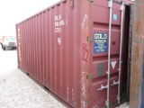 2008 SEA STORAGE CONTAINER,  USED, 20', AS IS WHERE IS S# GLDU 563545 3