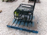 RYOBI 6500 WATT PORTABLE GENERATOR,  GAS, AS IS WHERE IS