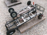 LOT OF MOVING DOLLIES,  (4)