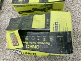 RYOBI CORDLESS PUSH LAWN MOWER,  13