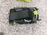 RYOBI CORDLESS PUSH LAWN MOWER,  13