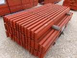 PALLET RACK CROSSBEAMS,  (40) 8', AS IS WHERE IS C# #1