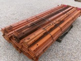 PALLET RACK CROSSBEAMS,  (34) 9' 2