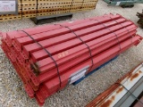 PALLET RACK CROSS BEAMS,  (30), 8' LONG, AS IS WHERE IS C# #8