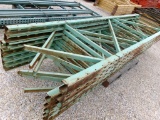 PALLET RACK UPRIGHTS,  (8), 11', AS IS WHERE IS C# #18